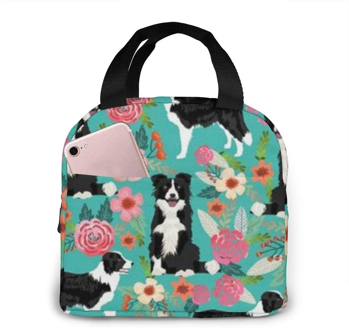 Women'S Young Bags - Lunch Bag Young Border Collie Dog