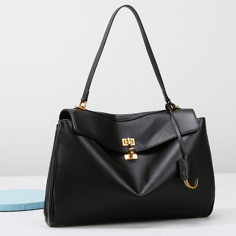 Women Hand Bags For Office - Fashion PU Material Minimalist Luxury Soft