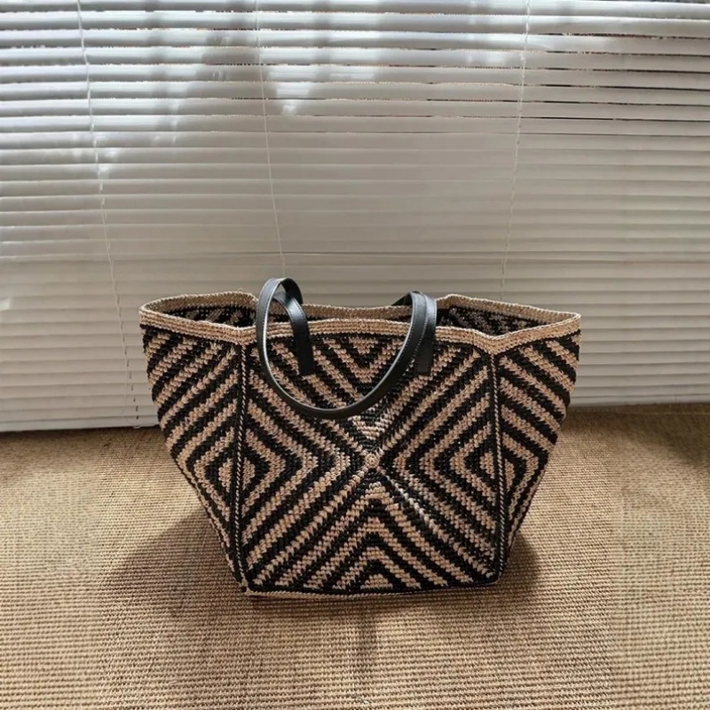 Oversized Large Raffia Straw T - Women'S Raffia Bags ulasan dan harga