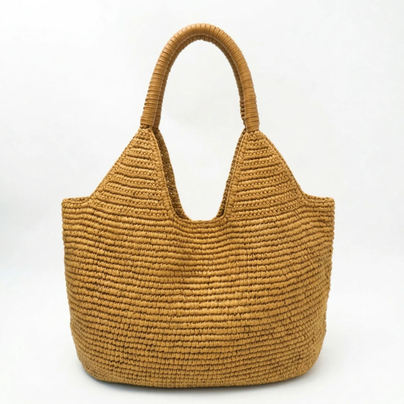 Women Large Capacity Handmade  - Women'S Raffia Bags ulasan dan harga